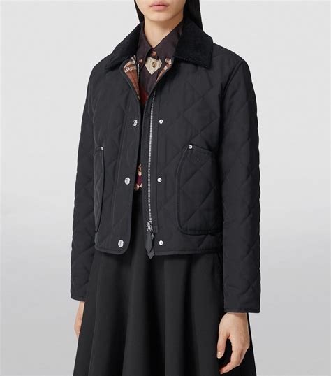 burberry barn jacket women'|Burberry quilted jacket outlet price.